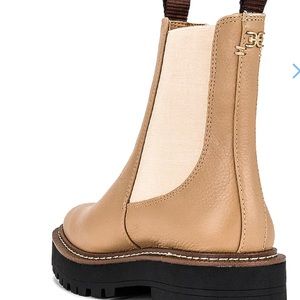 Sam Edelman Tan and Cream Ankle Boots